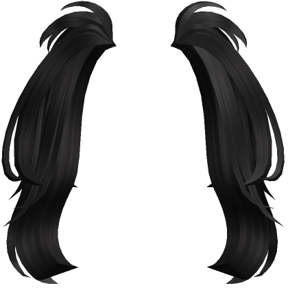 Black Hair Extensions Transparent Roblox - Black Hair Extensions Roblox  Transparent PNG - 800x491 - Free Download on NicePNG