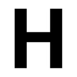  letter h