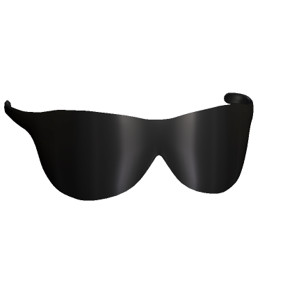 Roblox Item black modern sunglasses