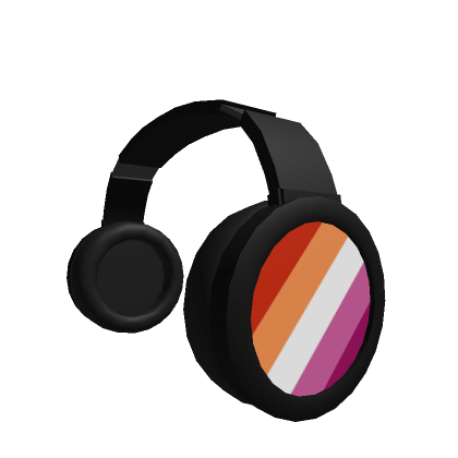 Roblox Item Pride Headphones: Lesbian