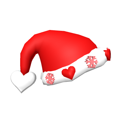 Preppy Christmas large Santa hat red | Roblox Item - Rolimon's