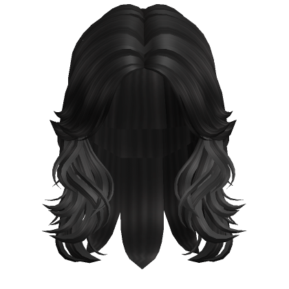 Butterfly haircut in black's Code & Price - RblxTrade