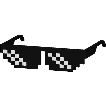 pixel meme sunglasses  Roblox Item - Rolimon's