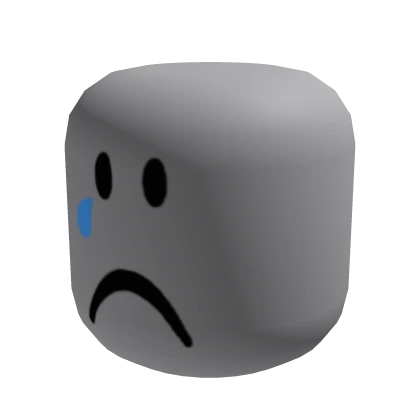 Crying sad teardrop face - Dynamic Head | Roblox Item - Rolimon's