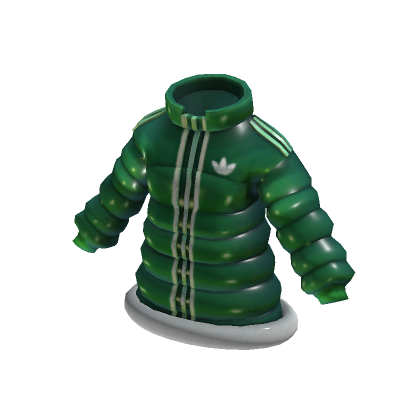 adidas Christmas Puffy Jacket in Green Roblox Item Rolimon s