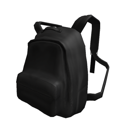 (1.0) Black Canvas Backpack | Roblox Item - Rolimon's