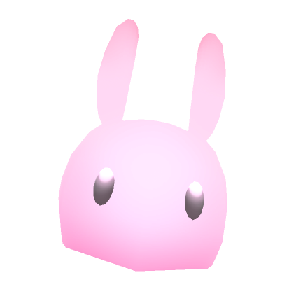Roblox Item Pink Head Bunny Pet