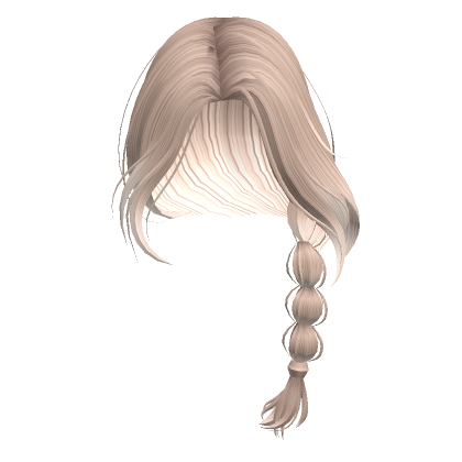 Side Braid Hair(Blonde)  Roblox Item - Rolimon's