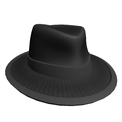 Black Felt Fedora | Roblox Item - Rolimon's