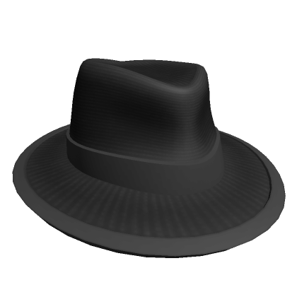 Black Rolimons Fedora  Roblox Item - Rolimon's