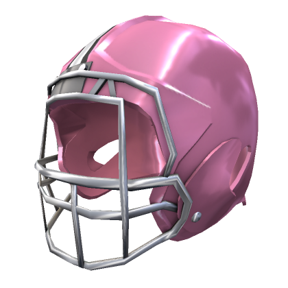 Roblox Item pink football helmet