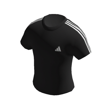 Black adidas shirt roblox new arrivals