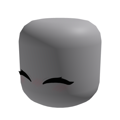 happy blush face - Roblox