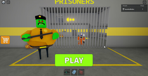 🎃LARRY'S PRISON ESCAPE! (FIRST PERSON OBBY) - Roblox