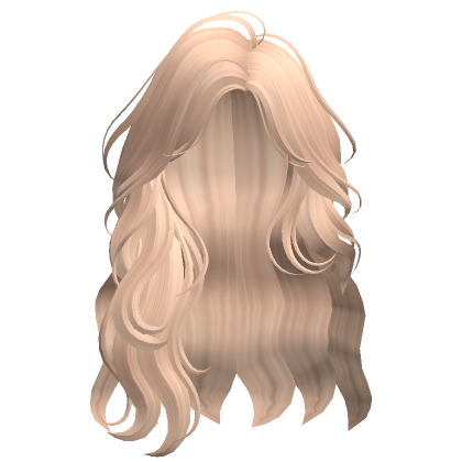 Loose Wavy Hairstyle(Platinum Blonde)