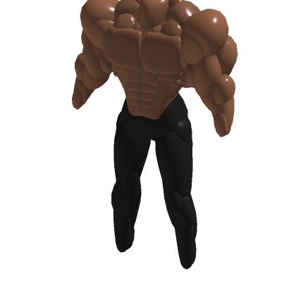 Muscular roblox character