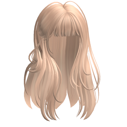 Straight Blonde Hair - Roblox
