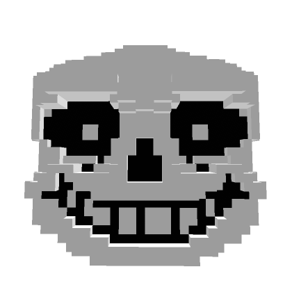 Sans Battle Sprite Head Roblox Item Rolimon s