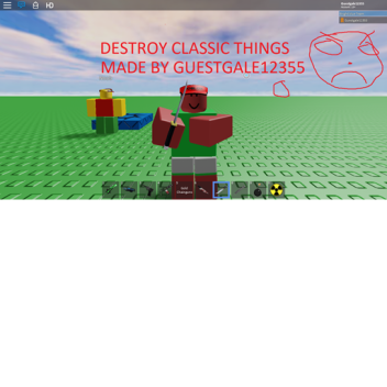 destroy classic things new spawn