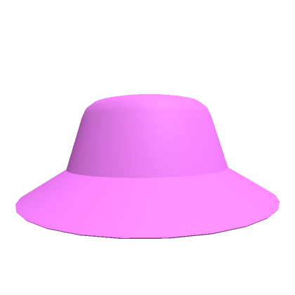 Roblox Item Pink Bucket Hat