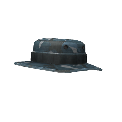 Blue camo boonie hat clearance