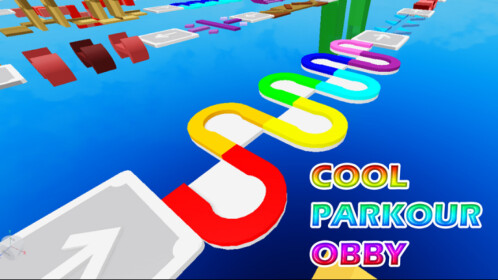 Easy Parkour Obby 175 Stages! - Roblox