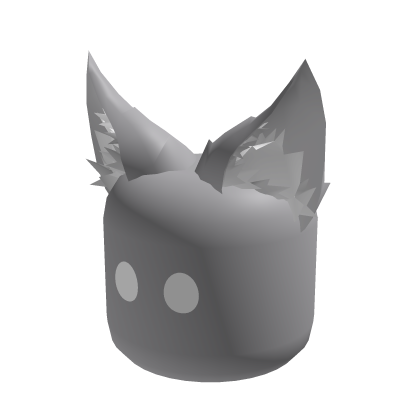 Animated Fluffy Ears (White Eyes) - Dynamic Head