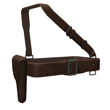 Roblox Item Classic Police Belt w/ Holster