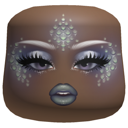 Cool Girl Face Mask Brown Skin Tone's Code & Price - RblxTrade