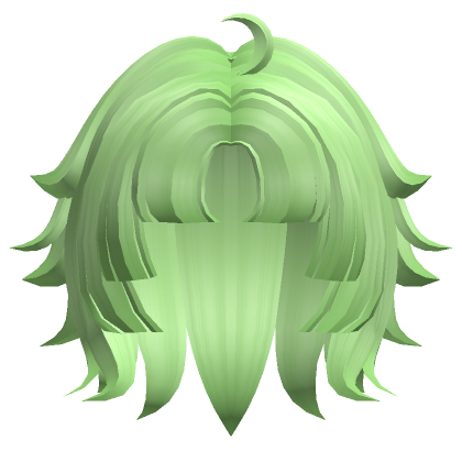 Green Rebel Spiky Short Punk Emo Hair - Roblox