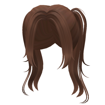 Roblox Item Cute Anime Pigtails in Brown