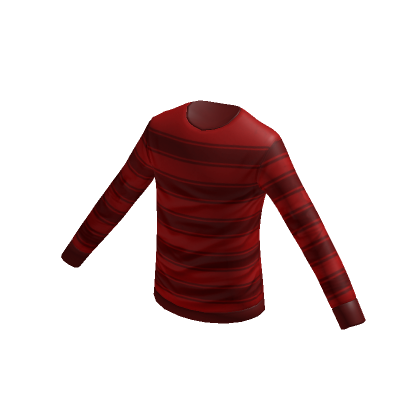 Striped Long Sleeve Shirt Red Roblox Item Rolimon s