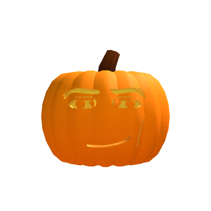 Man Face Pumpkin - Roblox