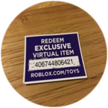 How to Redeem a Roblox Virtual Item 