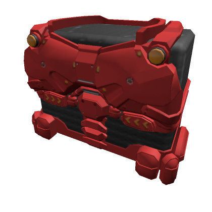 Armure de soldat militaire futuristique rouge - Roblox