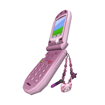 Cute Y2K Flip Phone Pink