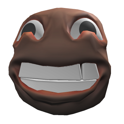Roblox Item Super Happy Head - Brown