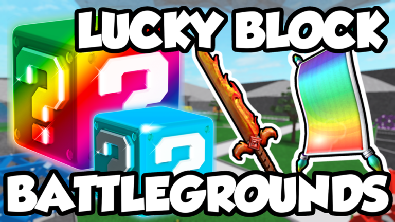 ❓ LUCKY BLOCKS Battlegrounds - Roblox