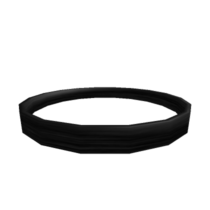 Black Band (For Banded Top Hats) | Roblox Item - Rolimon's