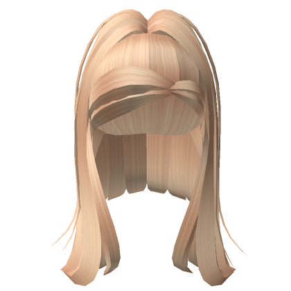 Roblox Item High Pony Tail with Flipped Ends in Blonde