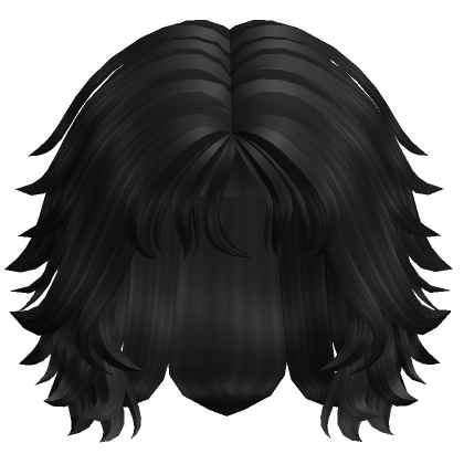 Black Loid Hair - Roblox