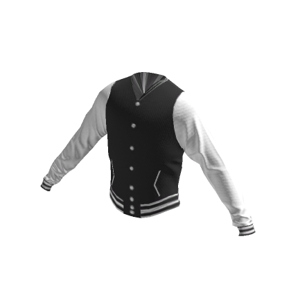 Classic Black & White Jacket - Roblox