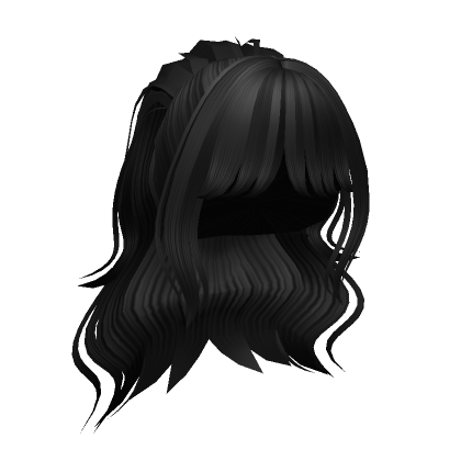 Black Hair - Roblox