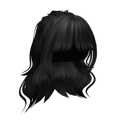 Black Hair  Roblox Item - Rolimon's