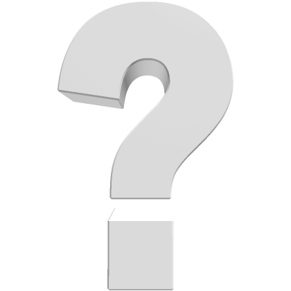 Question Mark | Roblox Item - Rolimon's