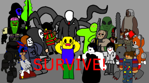 Survive and Kill the Killers in Area 51 !!! - Roblox