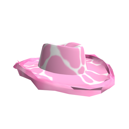 Pink Fluffy Cowboy Hat's Code & Price - RblxTrade