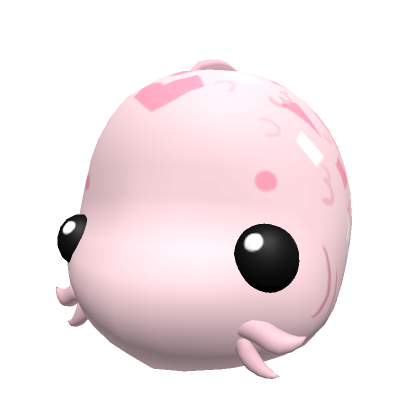 Koi Fish Head (Pink) - Roblox