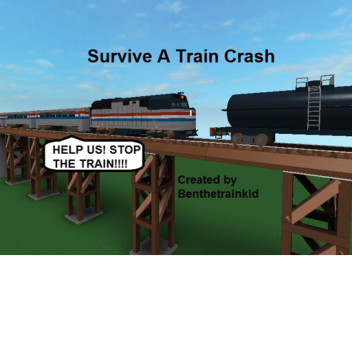 Überlebe einen Zugunfall