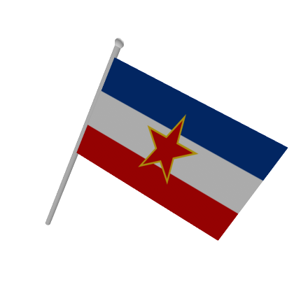 Roblox Item Yugoslavia Flag